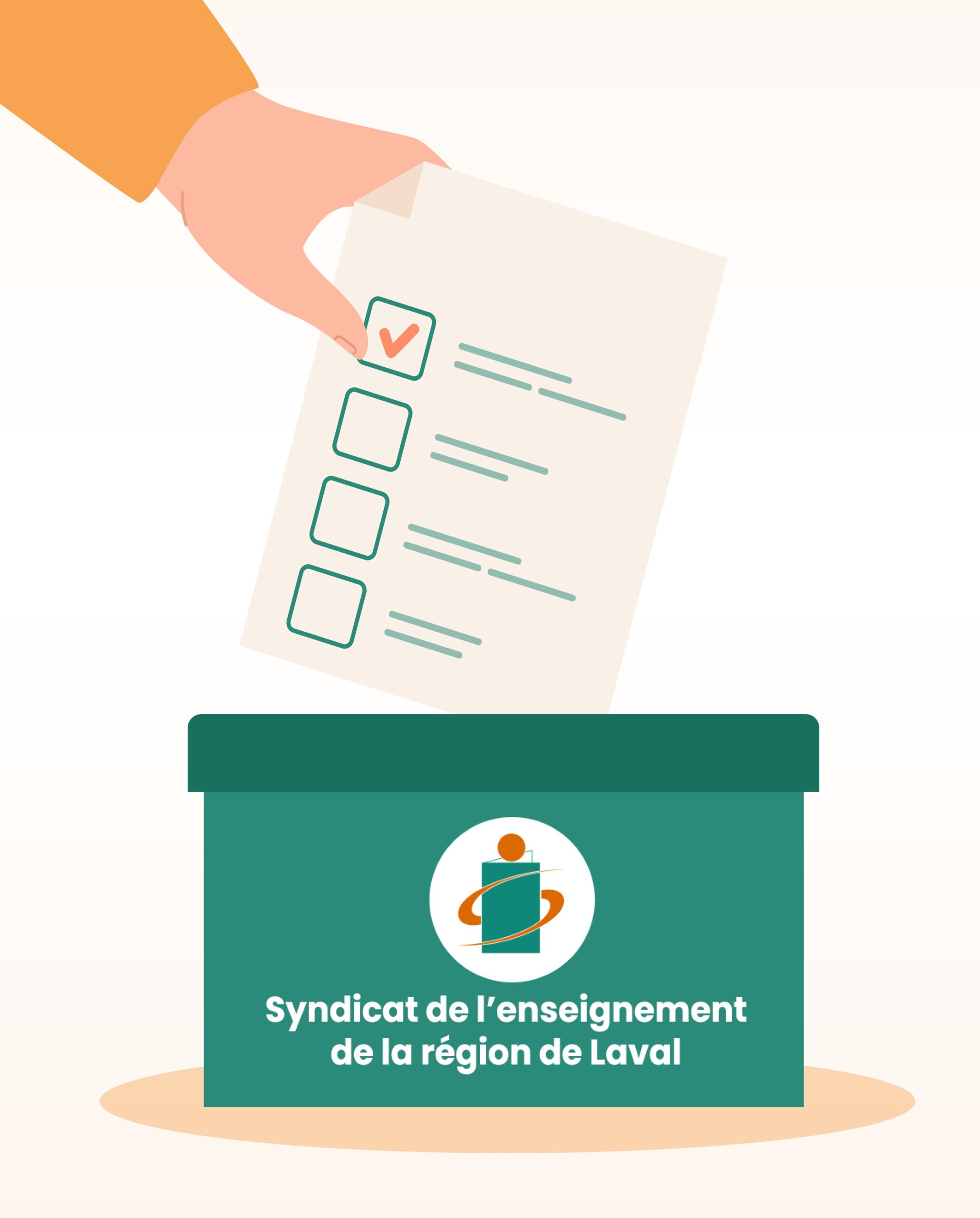 Les résultats du vote de grève générale illimitée de l&rsquo;assemblée générale du Syndicat de l&rsquo;enseignement de la région de Laval (SERL)