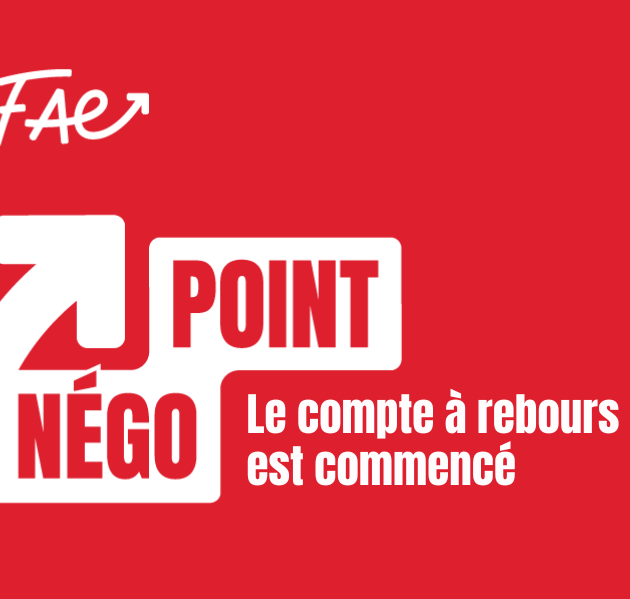 POINT NÉGO : Le compte à rebours est commencé – Grève générale illimitée